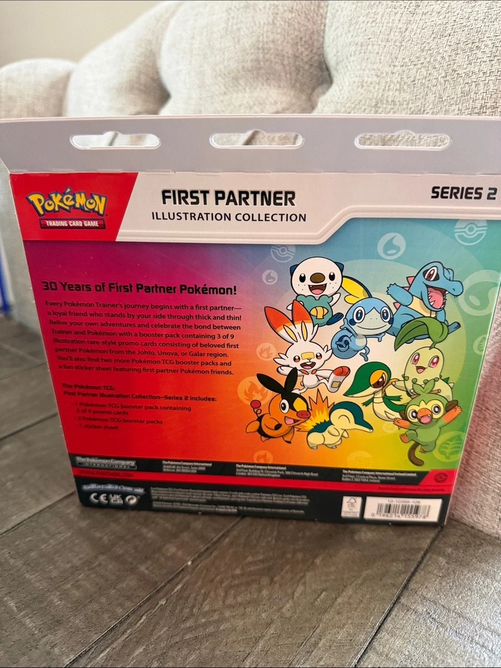 Pokemon First Partner Illustration Collection Series 2 - brand New Unopened